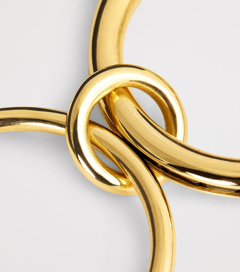 Spinelli Kilcollin yellow gold and sapphire Pyrus ring, imported from the UK