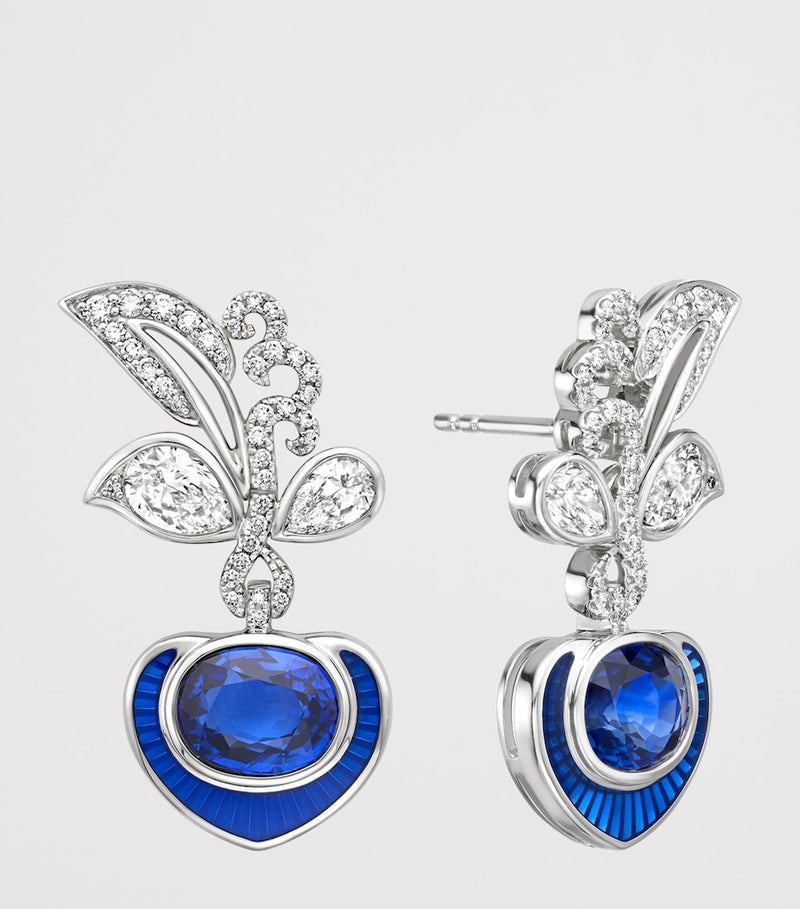 Boodles Palace Collection Royal Porcelain earrings (British brand)