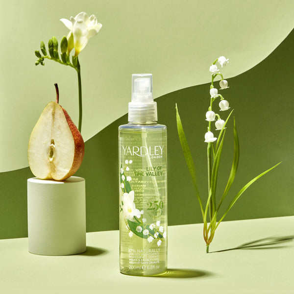 Yardley London Lily Body Mist 200ml (British brand)
