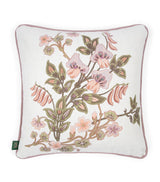 Harrods House Of Hackney Medium Hemp The Dancing Orchids Cushion 45cm x 45cm- Buy online at McGrocer