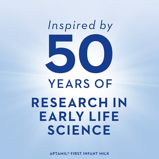 Aptamil 1 First Infant Baby Milk Formula Powder from Birth Big Pack 1200g - McGrocer