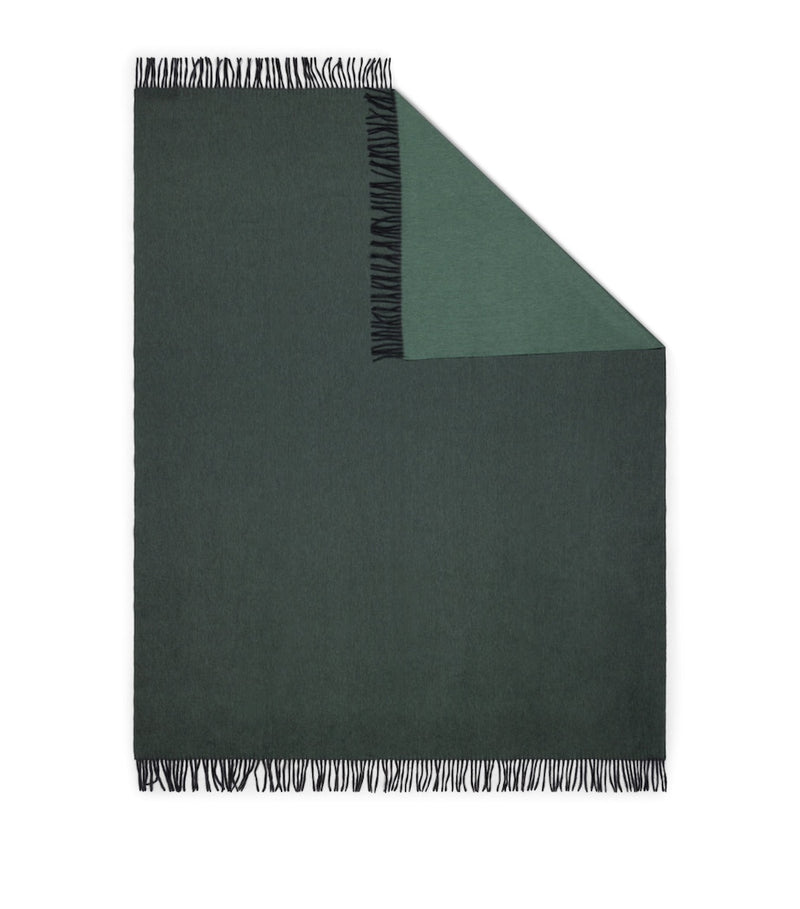 Begg x Co reversible cashmere Arran throw 147x183cm, imported from the UK