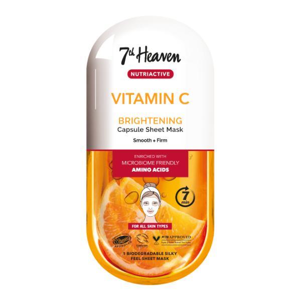 7th Heaven vitamin c serum sheet mask - British product