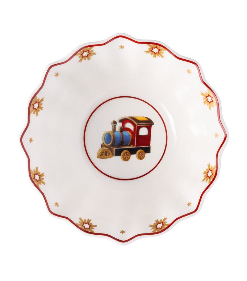 Villeroy & Boch Toy's Delight anniversary cereal bowls set of 4 (British brand)