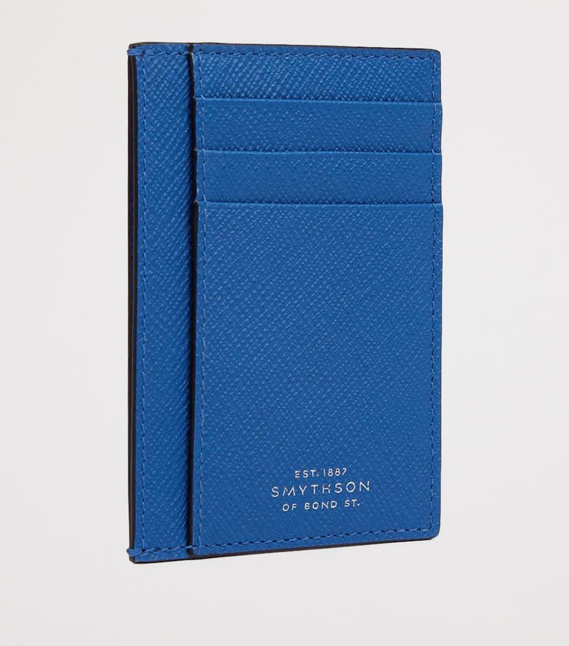 Smythson Panama leather compact card holder (British brand)
