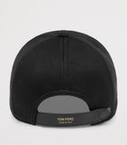 TOM FORD suede logo baseball cap - British product