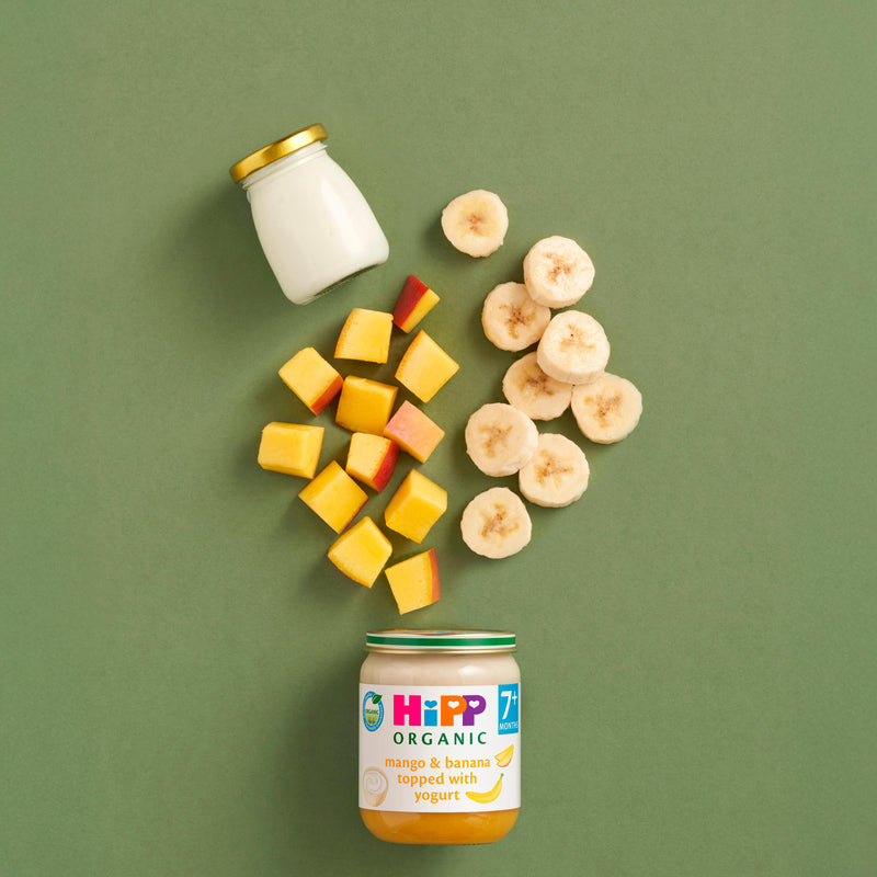 HiPP baby food Mango Banana Yogurt 160g (British brand)