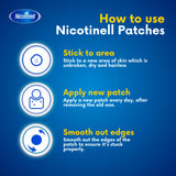 Nicotinell nicotine patch Step 1 21mg 7 patches (British brand)