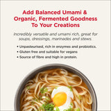 Yutaka organic miso paste 300g (British brand)