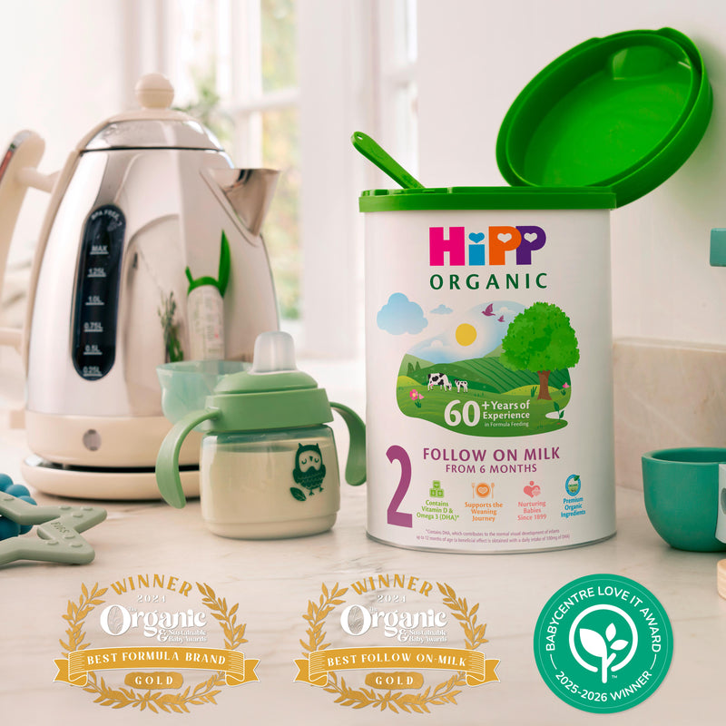 HiPP baby milk formula follow on organic 800g, imported from the UK