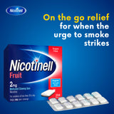 Nicotinell gum 2mg fruit pieces 204, UK version