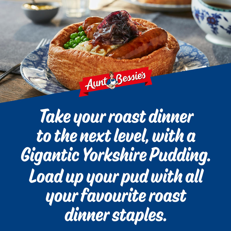Aunt Bessie's giant Yorkshire pudding 125g, imported from the UK