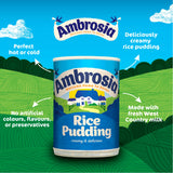 Ambrosia rice pudding dessert can 400g, imported from the UK