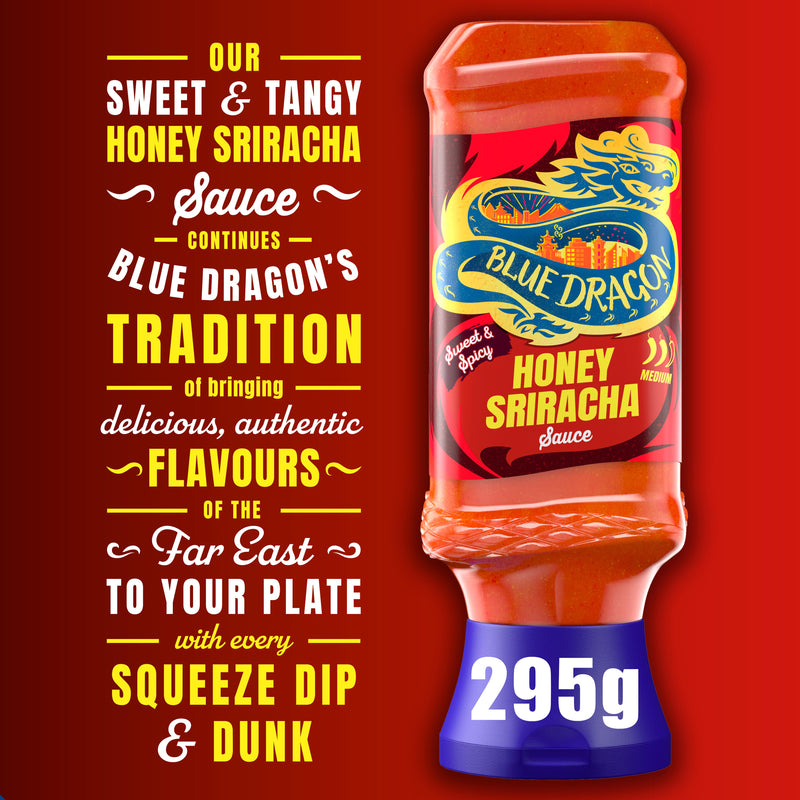 Blue Dragon honey sriracha sauce 295g, imported from the UK