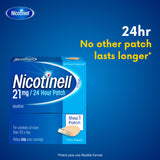 Nicotinell nicotine patch Step 1 21mg 7 patches (British brand)