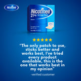 Nicotinell nicotine patch Step 1 21mg 7 patches (British brand)