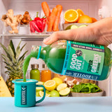 Unrooted Super Greens & Lemon Shots 420ml (British brand)