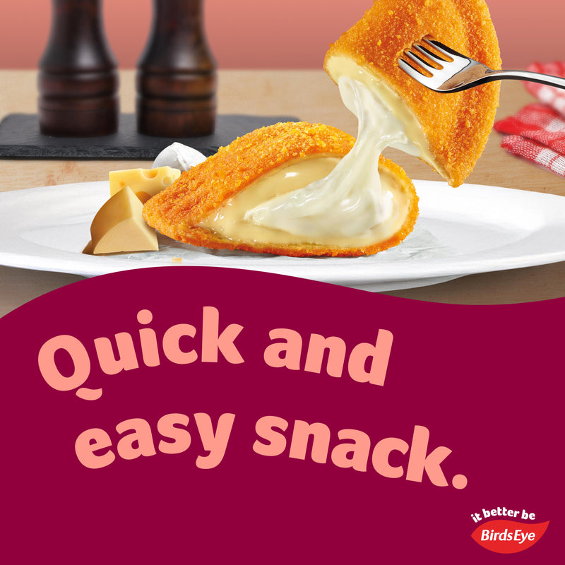 Birds Eye mozzarella crispy pancakes 250g box frozen (British brand)