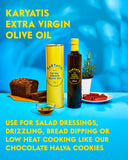 Karyatis extra virgin olive oil 500ml, imported from the UK