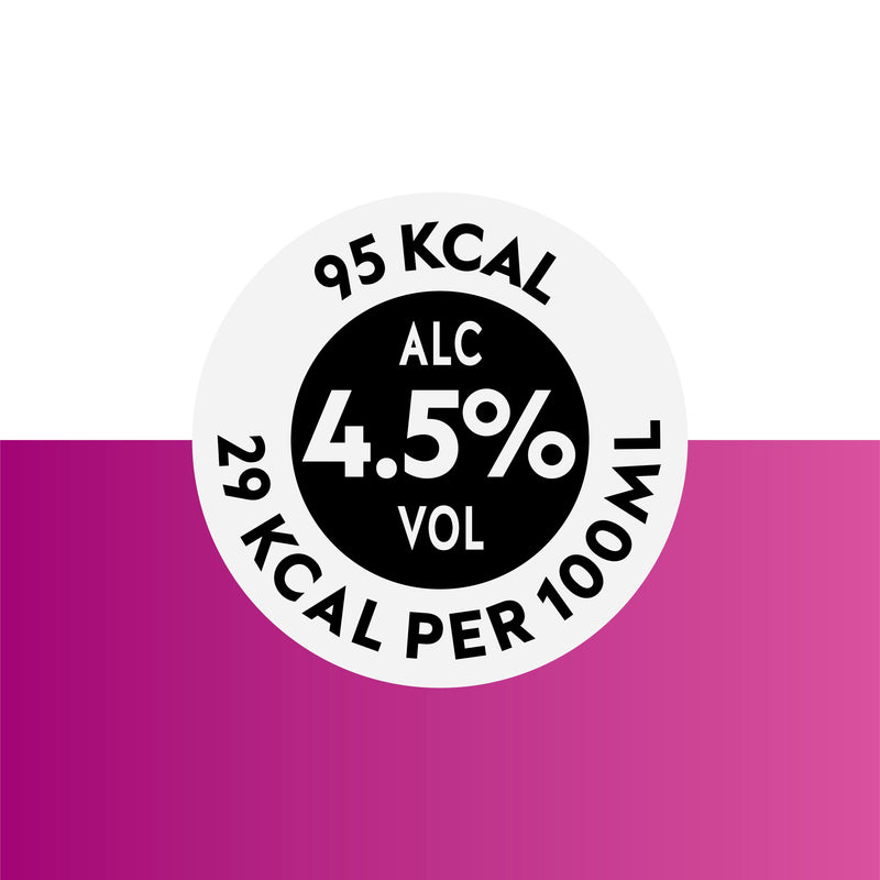 White Claw black cherry hard seltzer 330ml can (British brand)