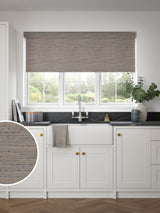 Next Next Natural Sand Raven Made to Measure Roller Blind- Buy online at McGrocer