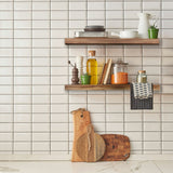 LGN Trend acacia floating shelf 2 pack - British product