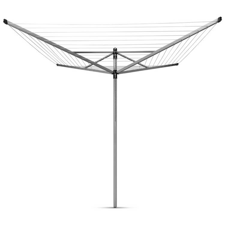 Brabantia rotary washing line 50m with ground spike - British product