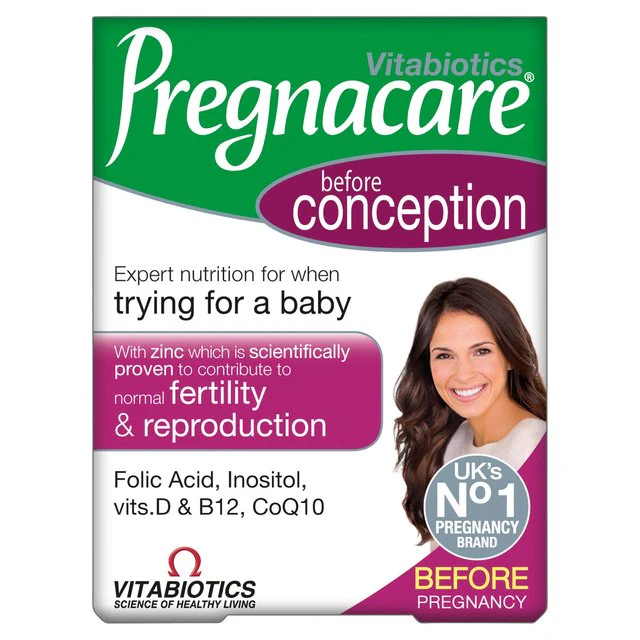Vitabiotics Pregnacare Before Conception Fertility & Reproduction Tablets    30 per pack GOODS M&S