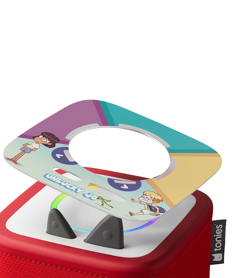 Tonies Unlucky Jo interactive audio game disc, suitable from 5 years (British brand)