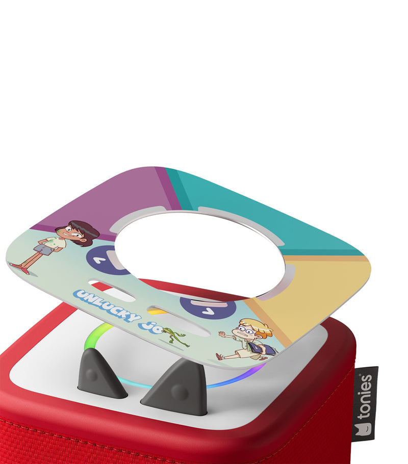 Tonies Unlucky Jo interactive audio game disc, suitable from 5 years (British brand)
