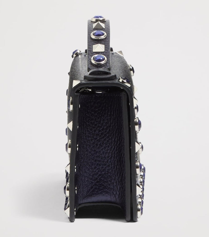 Valentino Garavani Rockstud chain wallet, UK version