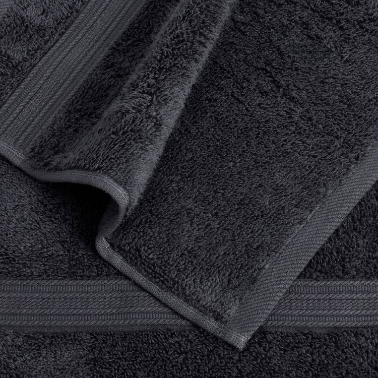 Habitat Supersoft hand towel slate grey 2 pack, imported from the UK