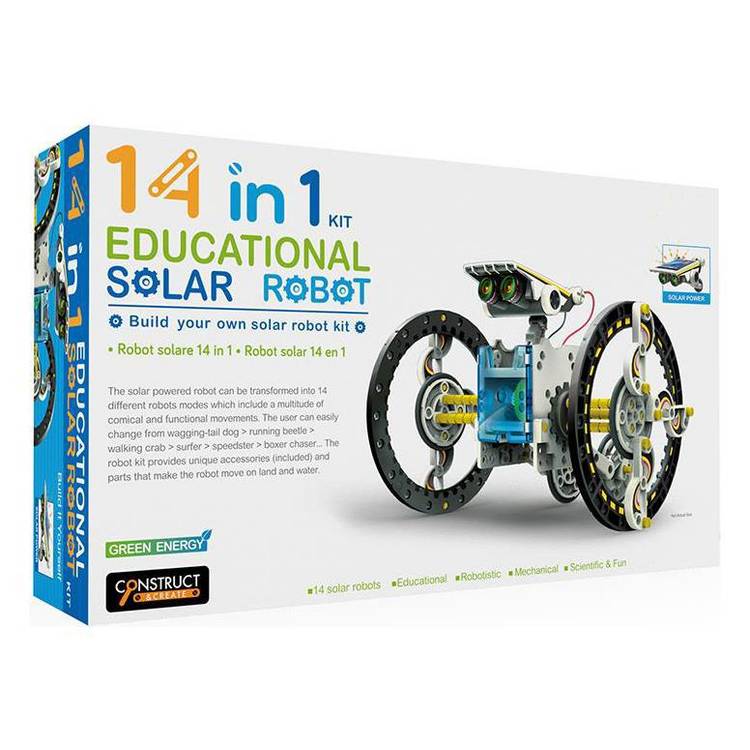 Menkind 14 in 1 solar robot kit, UK version