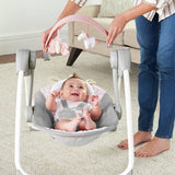Ingenuity portable baby swing Flora the Unicorn - British product