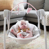 Ingenuity portable baby swing Flora the Unicorn - British product