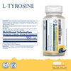 Solaray L-Tyrosine free-form amino acid supplement 60 capsules (British brand)