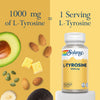 Solaray L-Tyrosine free-form amino acid supplement 60 capsules (British brand)