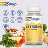 Solaray L-Tyrosine free-form amino acid supplement 60 capsules (British brand)
