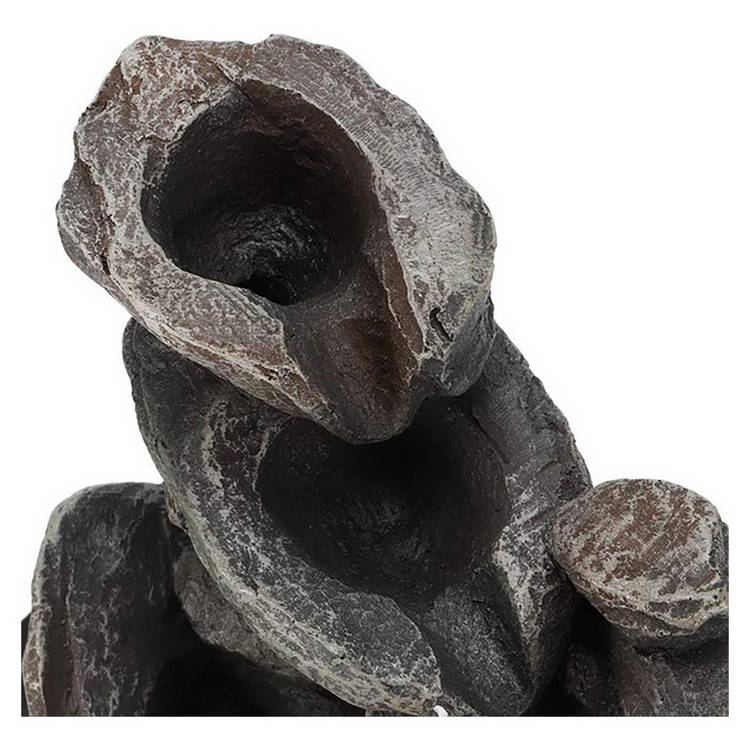 Menkind cascading rocks fountain with LED lighting, imported from the UK