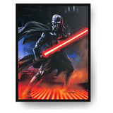 Menkind Star Wars Darth Vader light-up canvas 40x30cm - British product