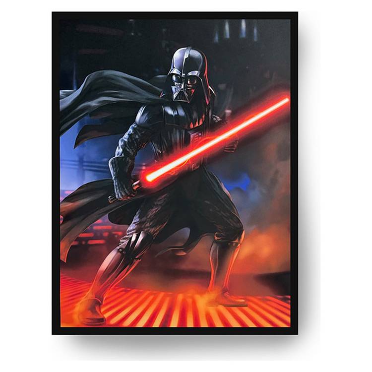Menkind Star Wars Darth Vader light-up canvas 40x30cm - British product