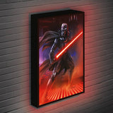 Menkind Star Wars Darth Vader light-up canvas 40x30cm - British product