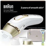 Braun Silk Expert Pro 5 IPL hair removal device - British product