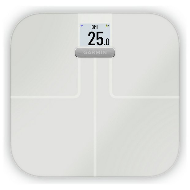 Garmin Index S2 smart bathroom scales white, UK version