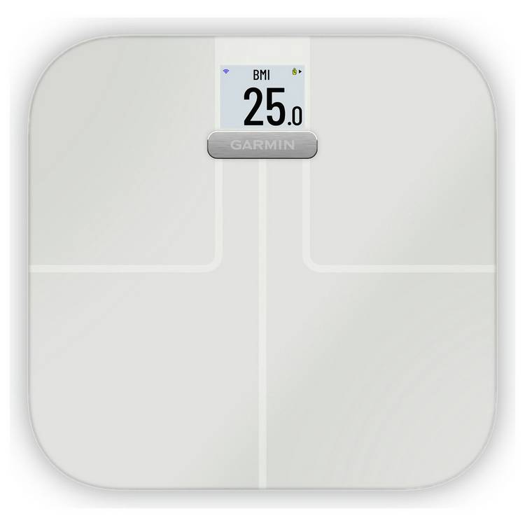 Garmin Index S2 smart bathroom scales white, UK version