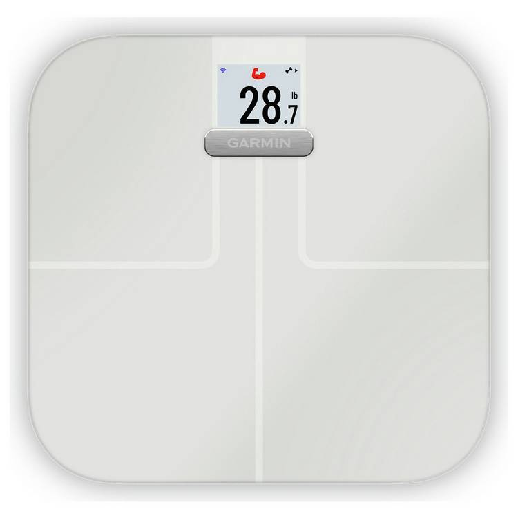 Garmin Index S2 smart bathroom scales white, UK version