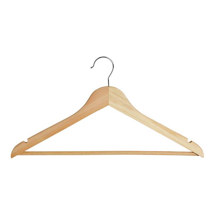 Argos Home wooden hangers set of 10 (British brand)