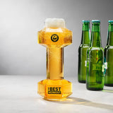 Argos Menkind V2 Dumbbell Beer Glass 600ml- Buy online at McGrocer