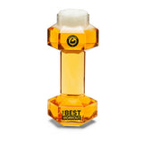 Menkind dumbbell beer glass 600ml, imported from the UK