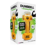 Menkind dumbbell beer glass 600ml, imported from the UK